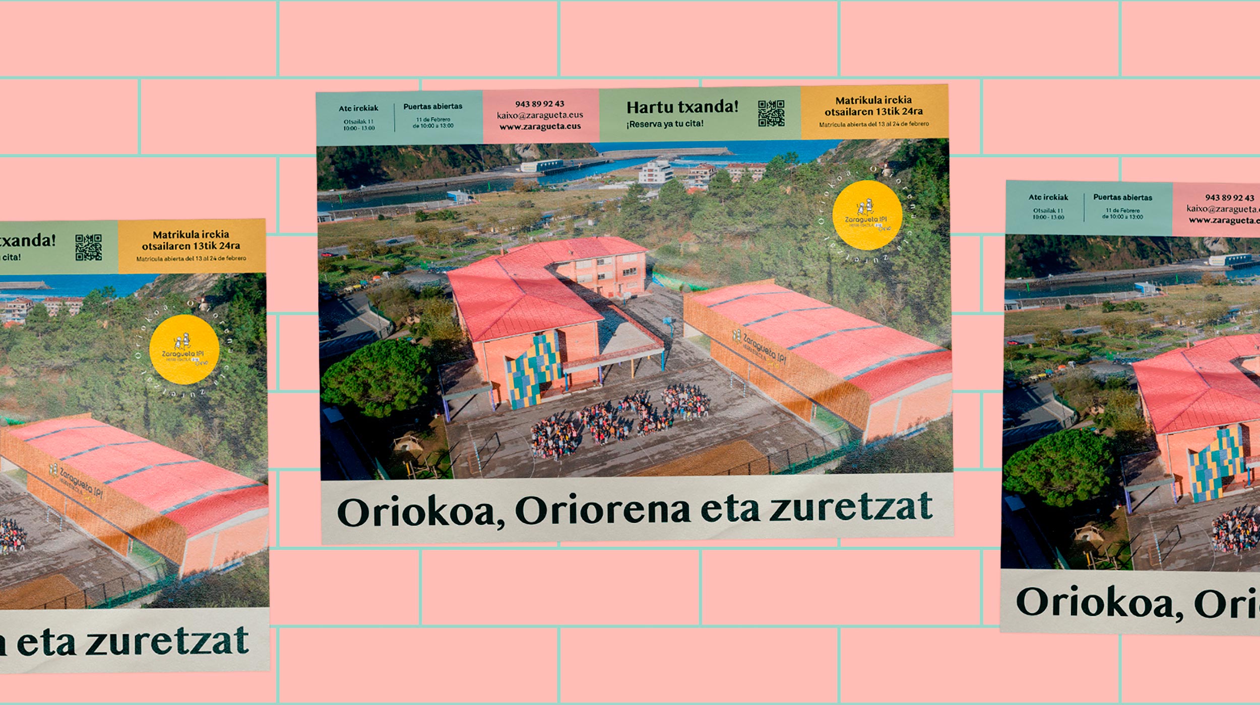 Zaragueta - Una campaña de matriculación con el orgullo y los valores de Zaragueta para inspirar a todas las familias de Orio  - Somos Lombok